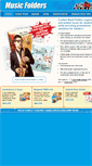 Mobile Screenshot of music-folders.com